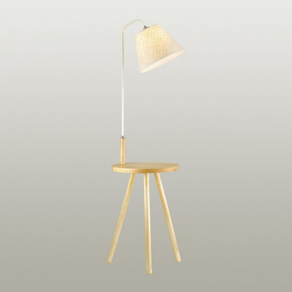 Стол журнальный с торшером Odeon Light Kalda 4667/1F