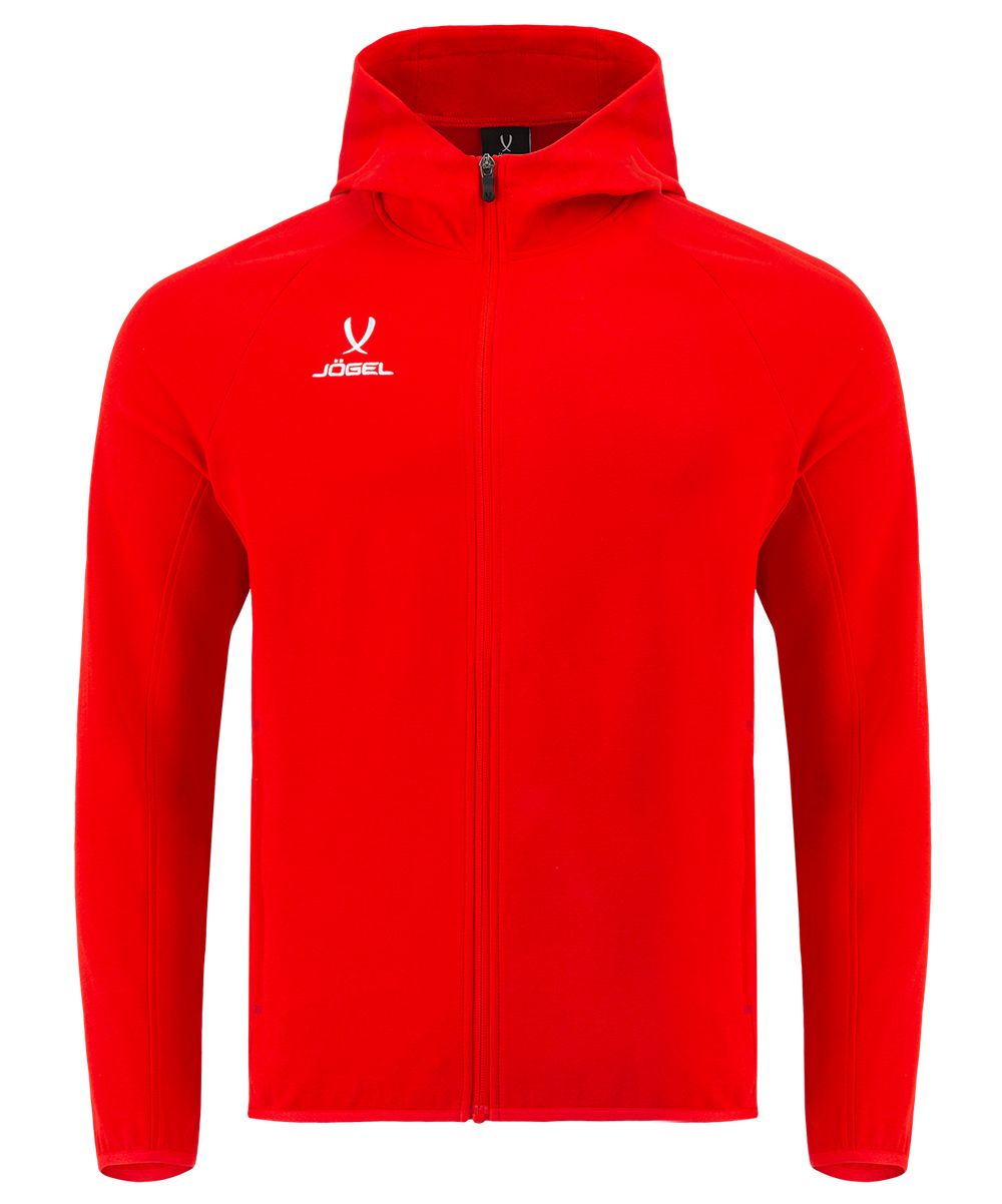 Худи на молнии ESSENTIAL Athlete Hooded FZ Jacket, красный