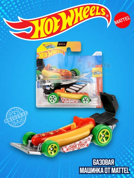 Базовая машинка Хот Вилс Street Wiener HTC07