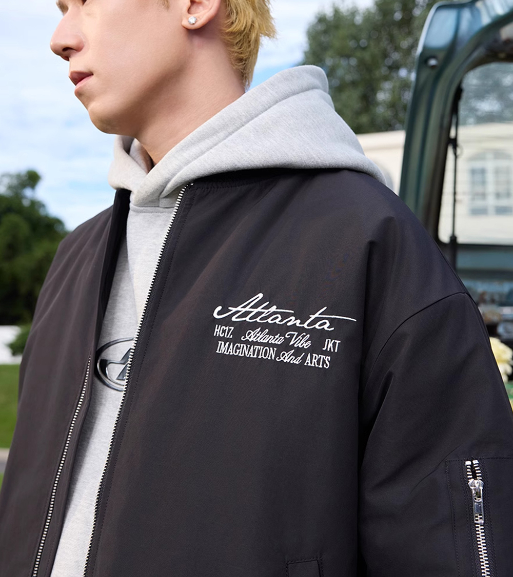 Бомбер HARSHandCRUEL "Atlanta Flow" MA-1 Bomber Jacket