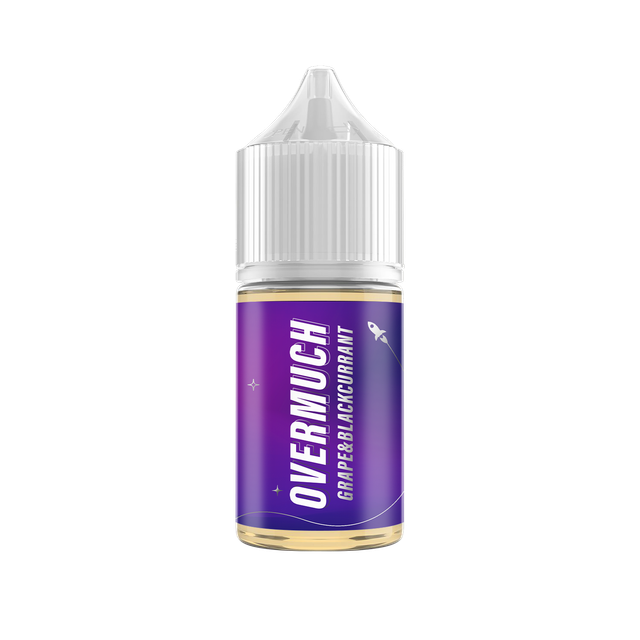 Overmuch Salt 30 мл - Grape & Blackcurrant (20 мг)