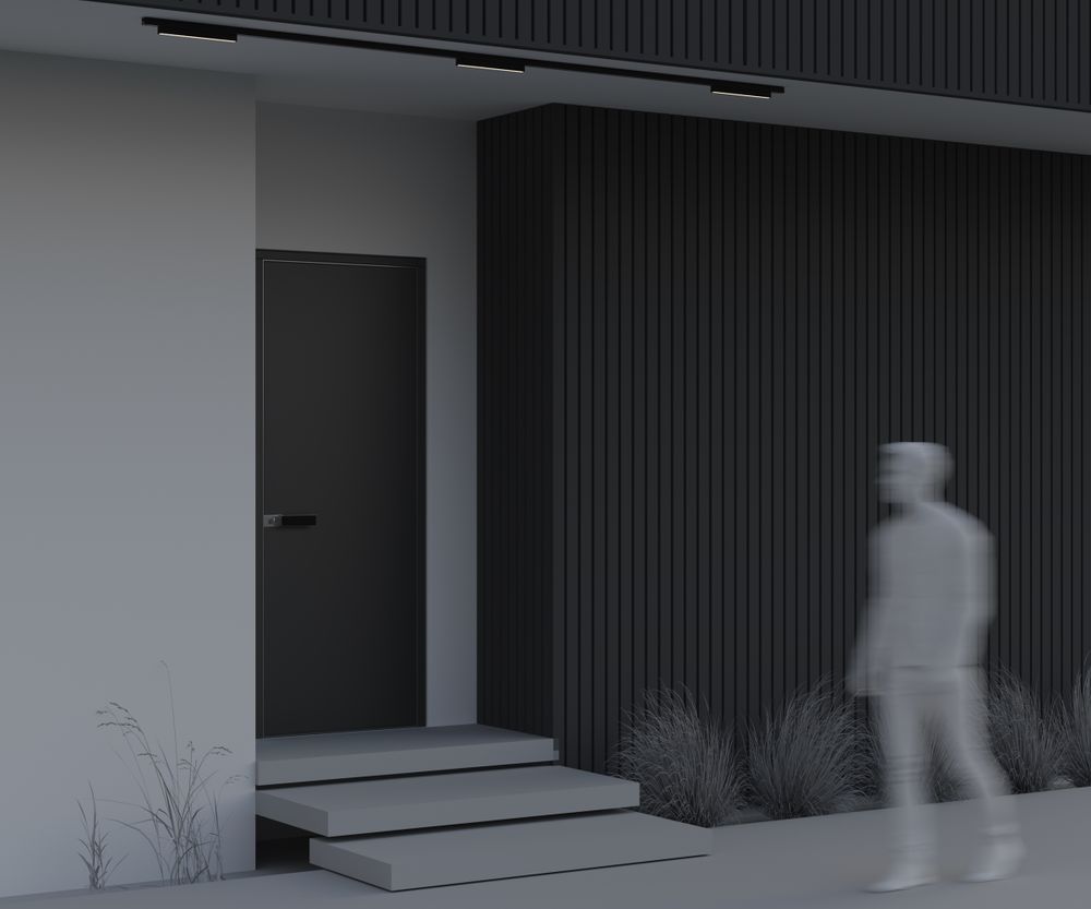 Уличный трековый мангитный светодиодный светильник Maytoni Exility IP   O-TR02-1-S-12WB3K