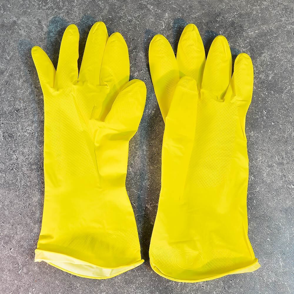 Перчатки хозяйственные латексные L, Gloves