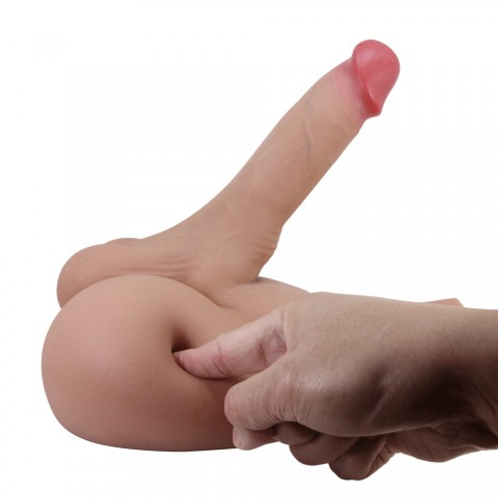 Реалистичный фаллоимитатор и мастурбатор Rhyne (анал)