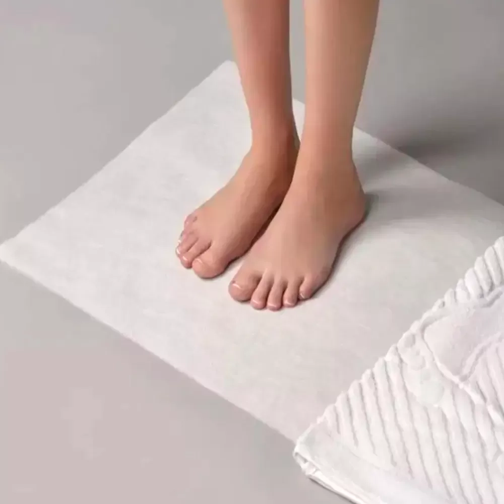 Коврик SMS 50х80 см Чистовье 100 шт белый