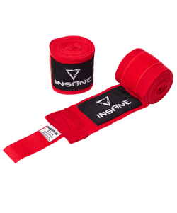 Бинт боксерский COBRA, хлопок/нейлон, красный, 2,5 м