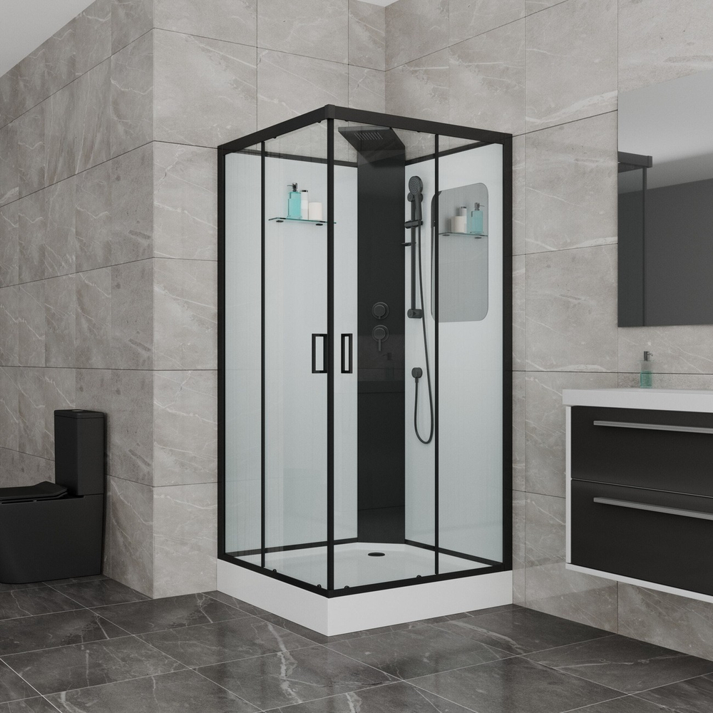 Душевая кабина Grossman (Гроссман) Elegans GR250Q (100х100х217), с низким поддоном