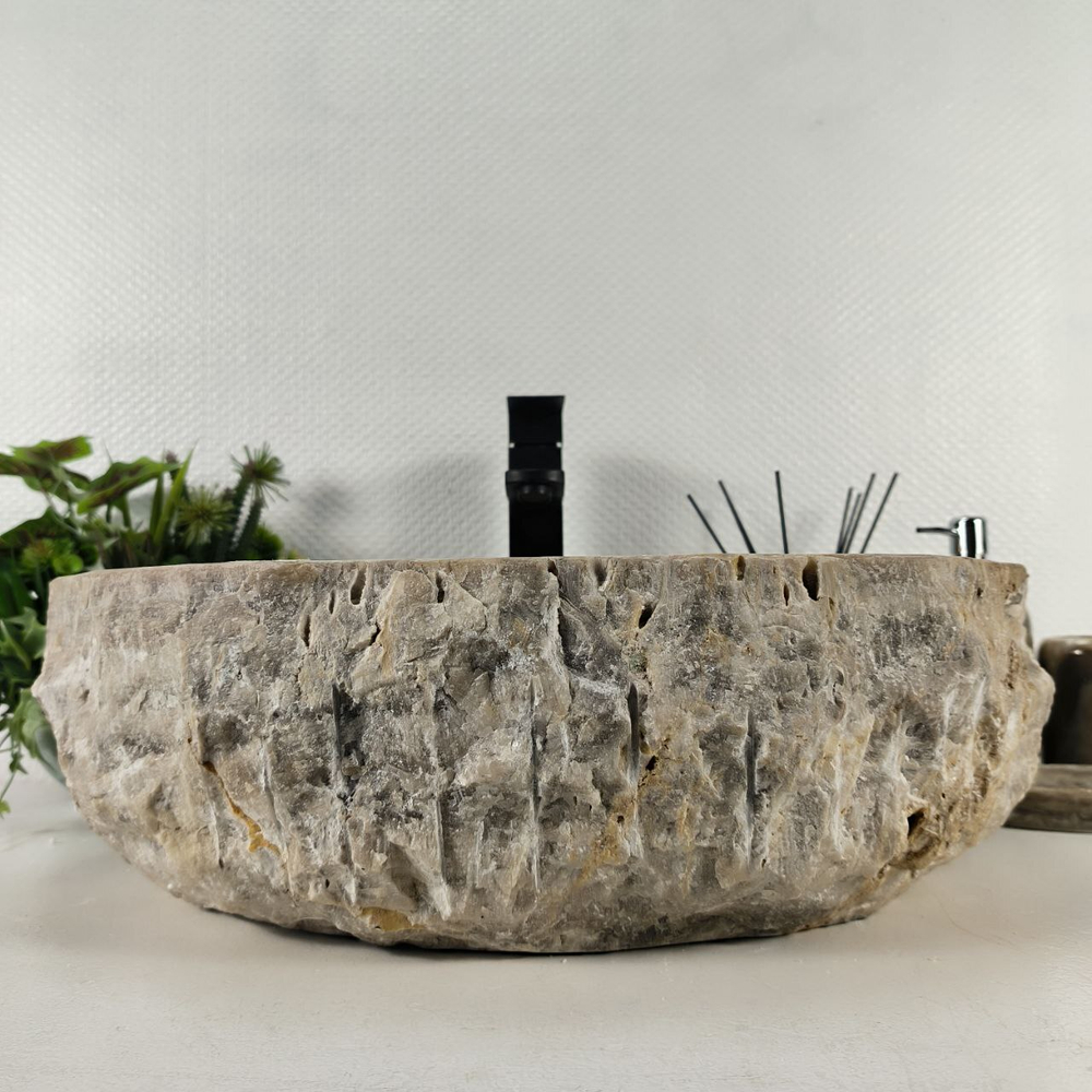 Раковина из оникса Erozy Grey EO-64610 52*42*15 0156
