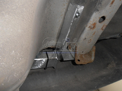 Фаркоп оцинкованный Galia H012A для Honda Civic хетчбек 5 дверей 2000-2003(паспорт и сертификат в комплекте)(без электрики)