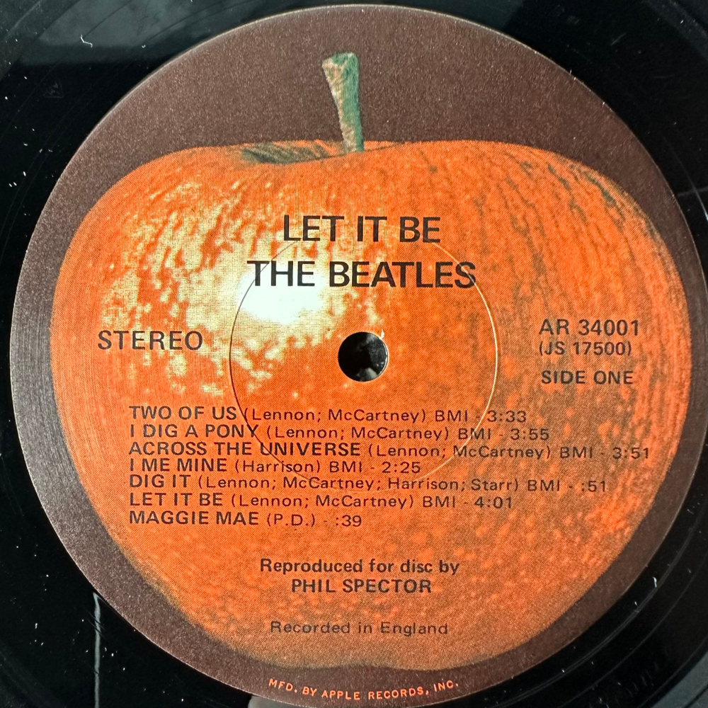 The Beatles - Let It Be (США 1970г.)