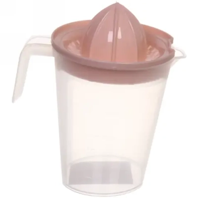 Соковыжималка пластиковая с кувшином 9*14см, микс