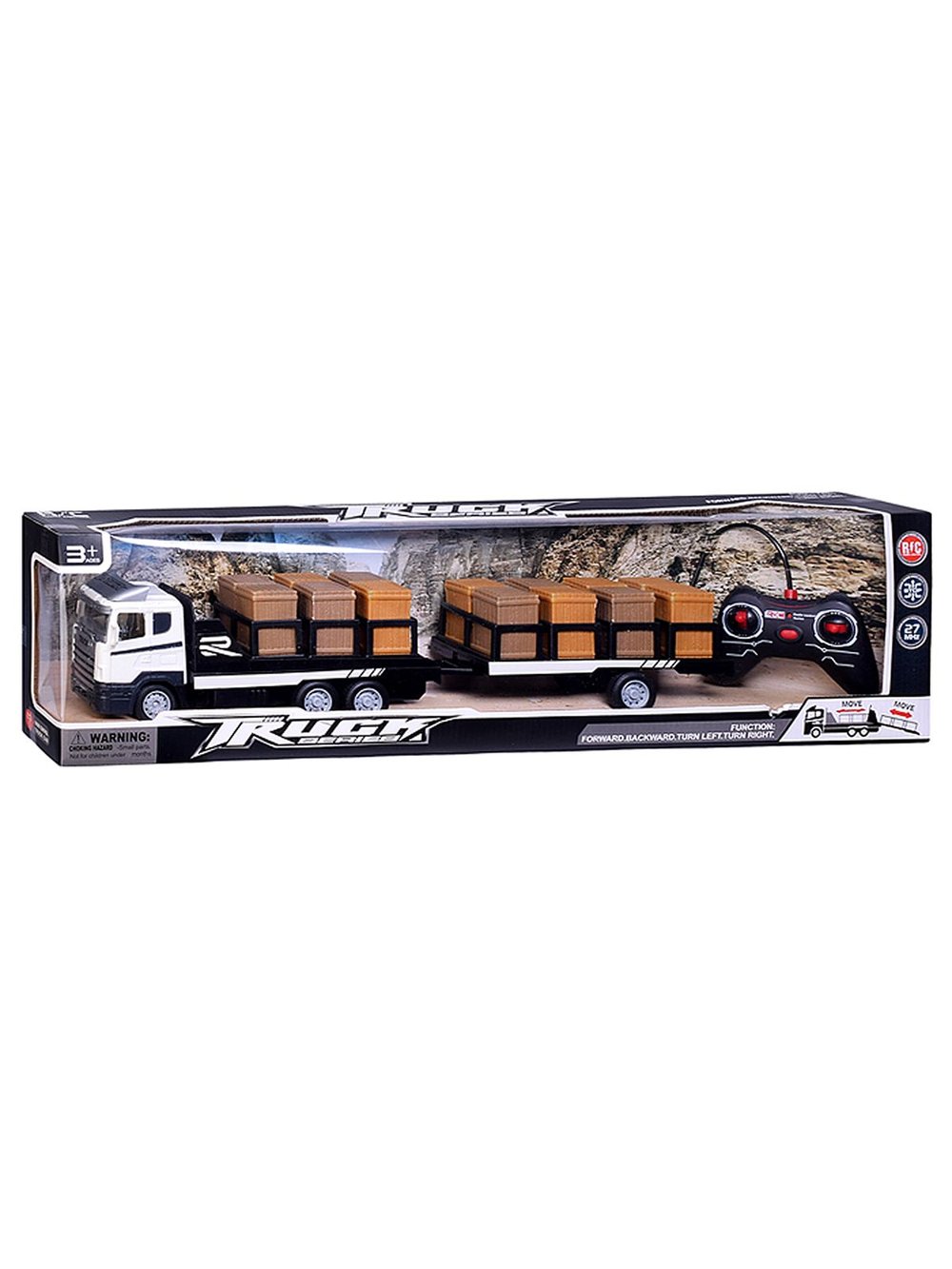 Игрушка Машина Тягач с прицепом радиоуправляемая, (328-98)