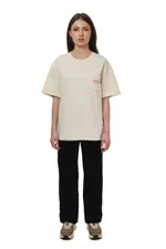 Футболка Ymkashix 8-bit бежевая