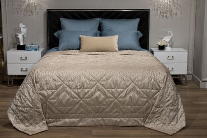 Покрывало 260x260 Garda Decor Канто со стежкой