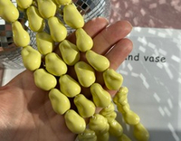 Бусины для украшений "Жемчуг барочный" 15х22мм, "Майорка. Имитация" (фисташковый)