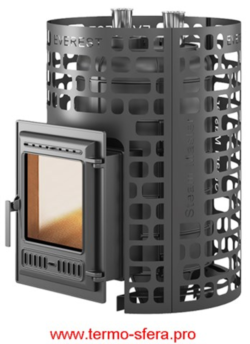 Печь для бани Эверест "Steam Master" 30 (320) ЧУГУН б/в