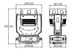 W14 7x40W LED Bee Eyes Wash Beam