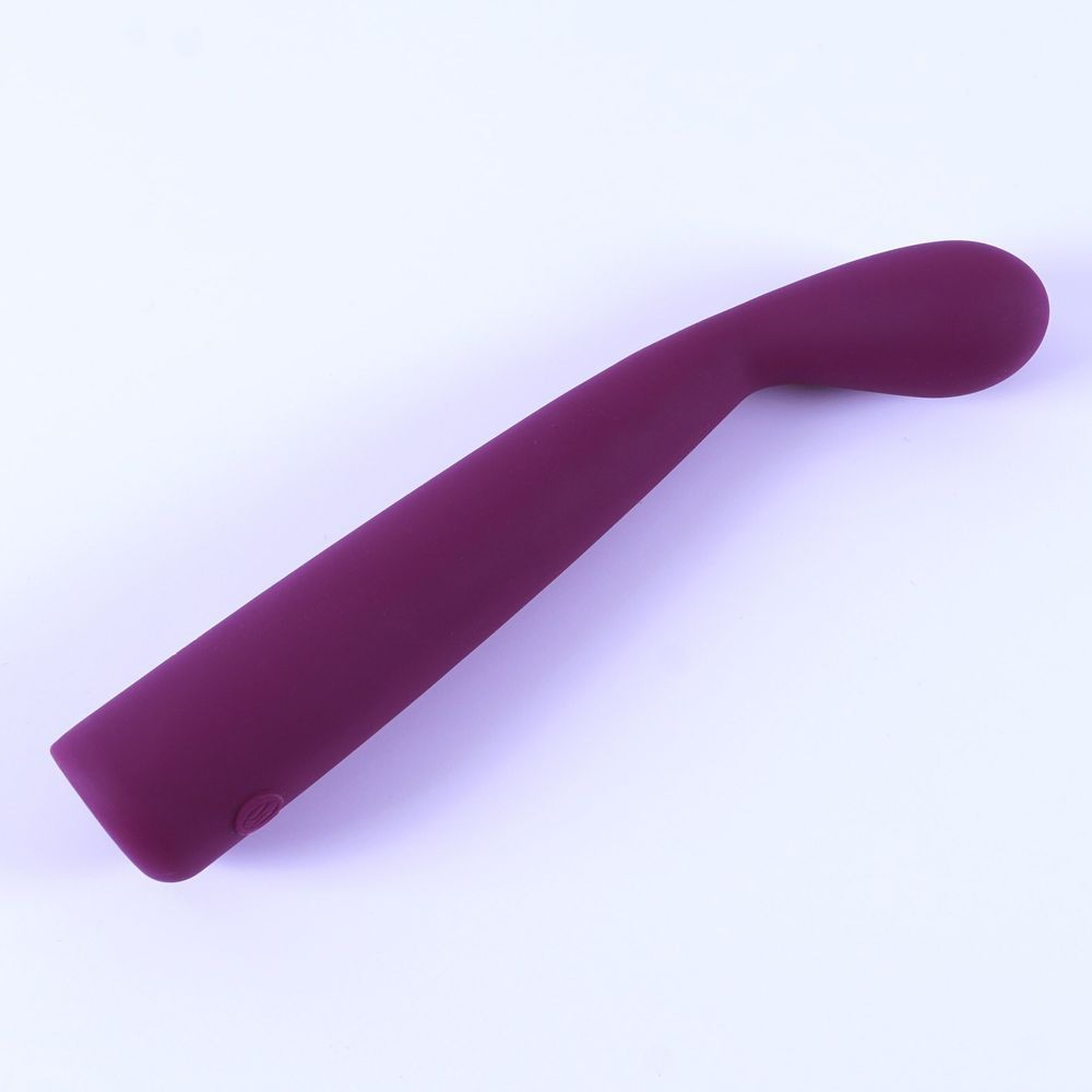 Фиолетовый изогнутый вибратор Selove TouchBend SE100 - 17,5 см. (Цвет: фиолетовый)