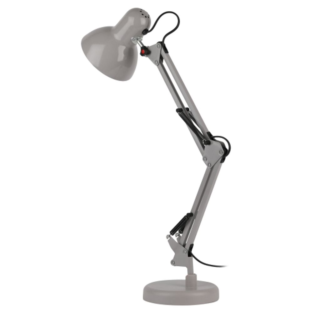 Настольный светильник ЭРА N-214-E27-40W-GY серый