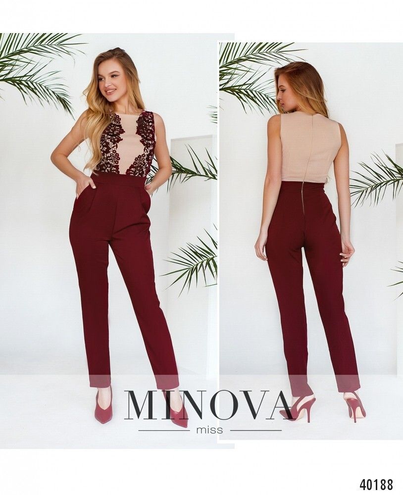 Комбинезон 1081Н-марсала Minova