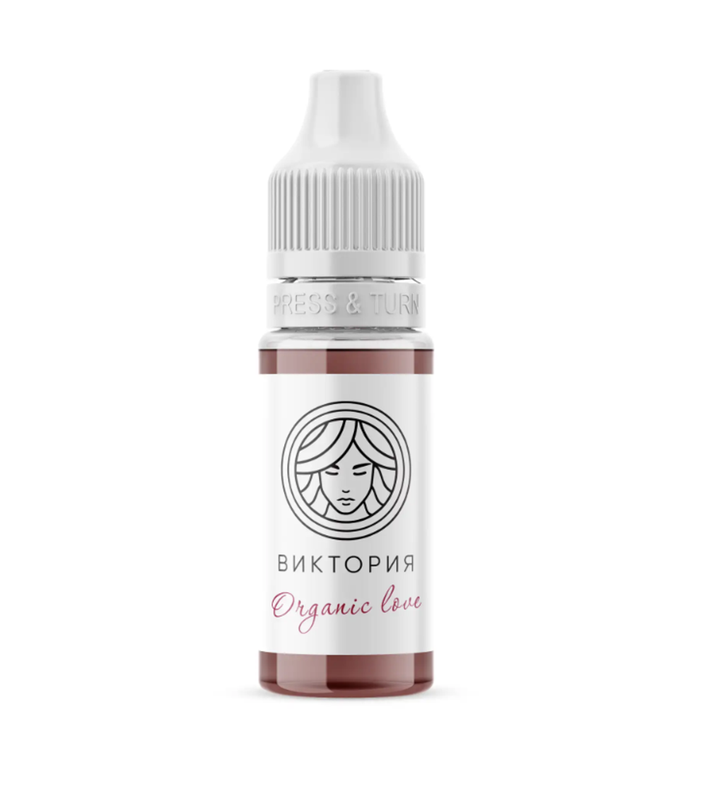 Пигмент для перманентного макияжа губ  Face Organic love Виктория 6 мл