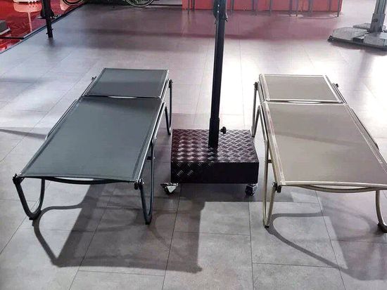 Шезлонг-лежак металлический Ankara