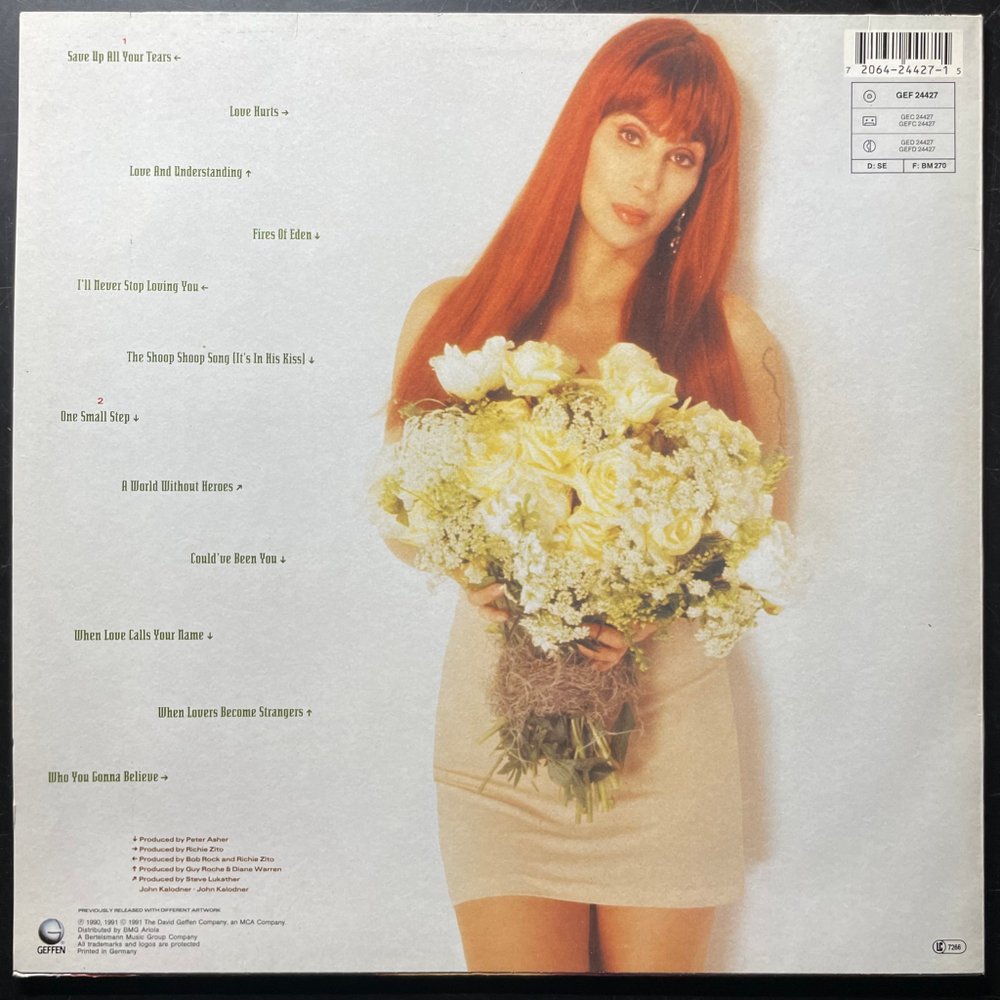 Cher - Love Hurts (Европа 1991г.)