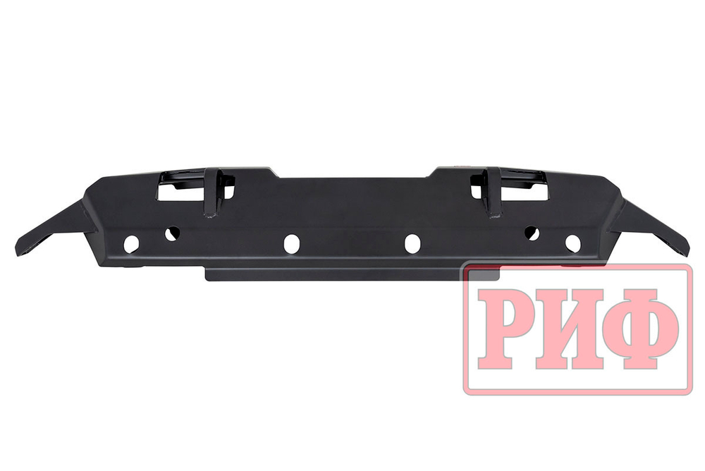 Бампер силовой передний Mitsubishi Pajero Sport 2021+ под площадку для лебедки РИФ