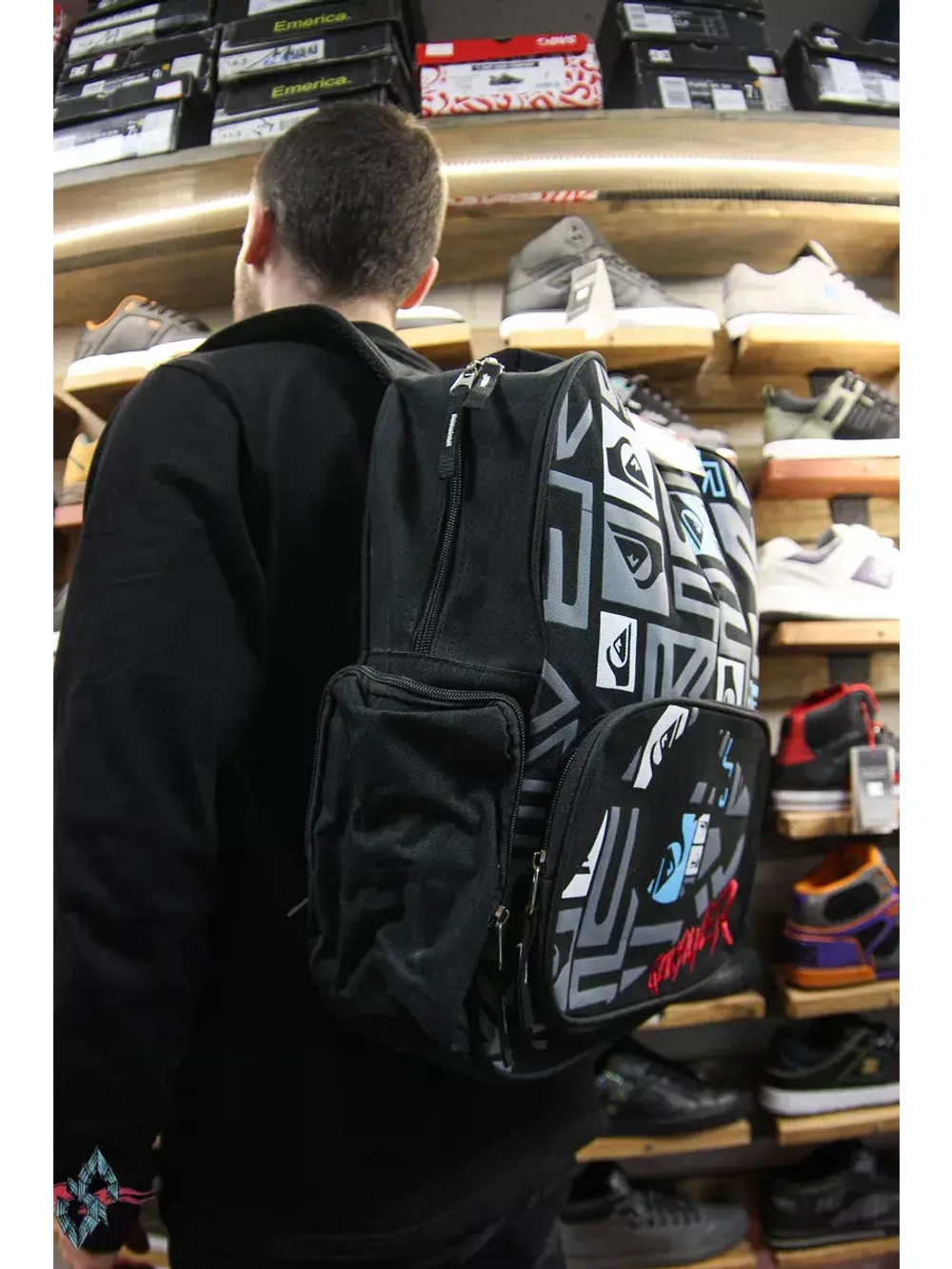 Скейтерский y2k рюкзак 20L
