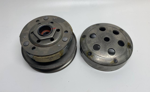 Сцепление вариатора в сборе двигатель LJ139QMB колесная база 12"