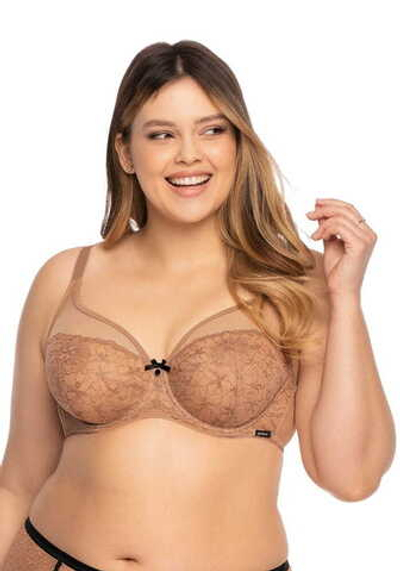 Бюстгальтер Elisabeth с мягкой чашкой (Размер: 70G) (Цвет: карамель (темно-бежевый))
