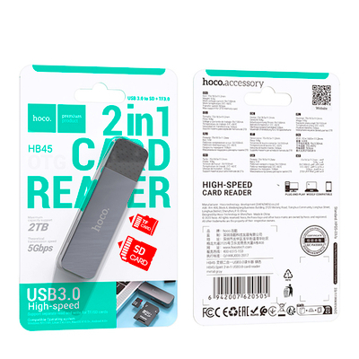 Картридер hoco HB45 USB 3.0