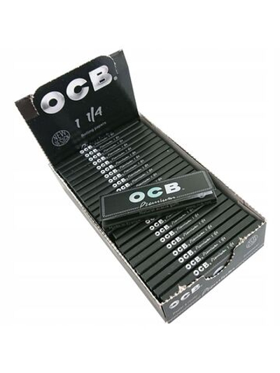 Бумага для сигарет блок "OCB" Premium 1 1/4 (78мм) 50л*25шт