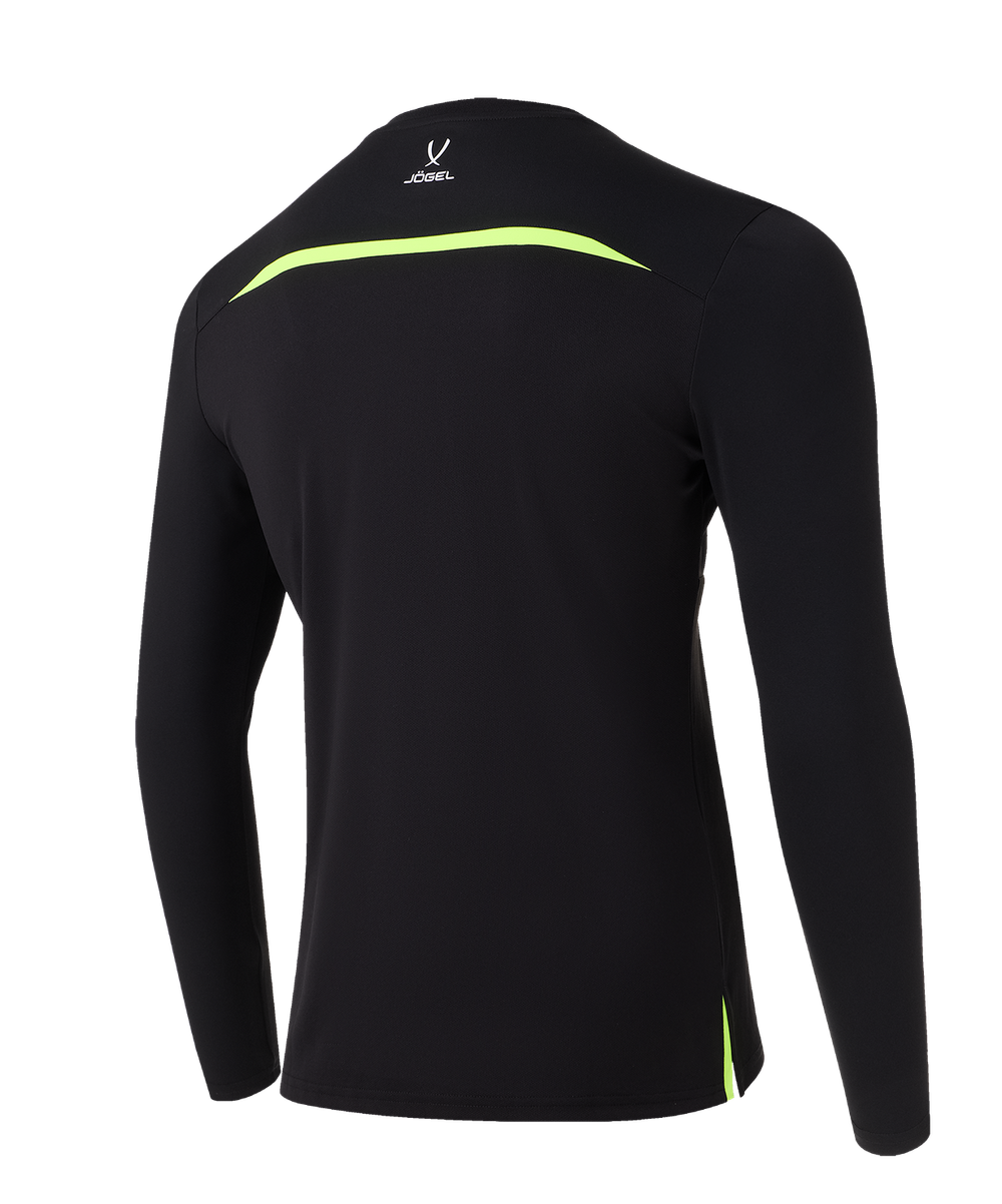 Футболка судейская с длинным рукавом DIVISION PerFormDRY Referee LS Tee, черный