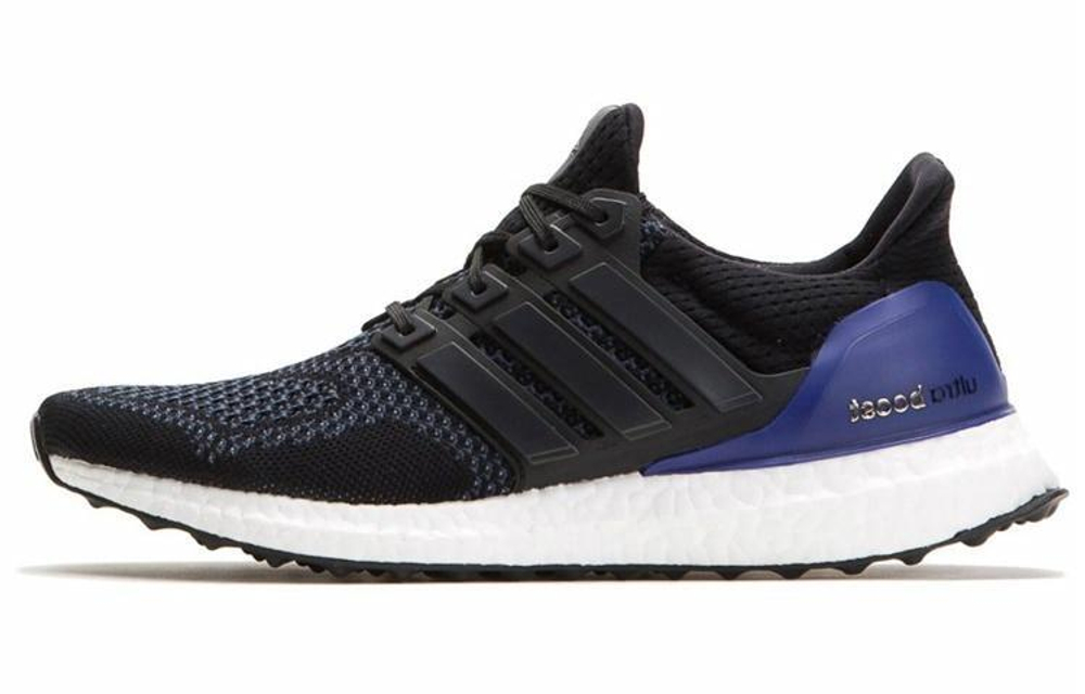 Кроссовки Adidas Ultraboost 1.0 Boost Og Black Gold Purple (Женская размерная сетка)