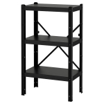 Стеллаж - IKEA BROR, 65х40х110 см, черный, БРУР ИКЕА