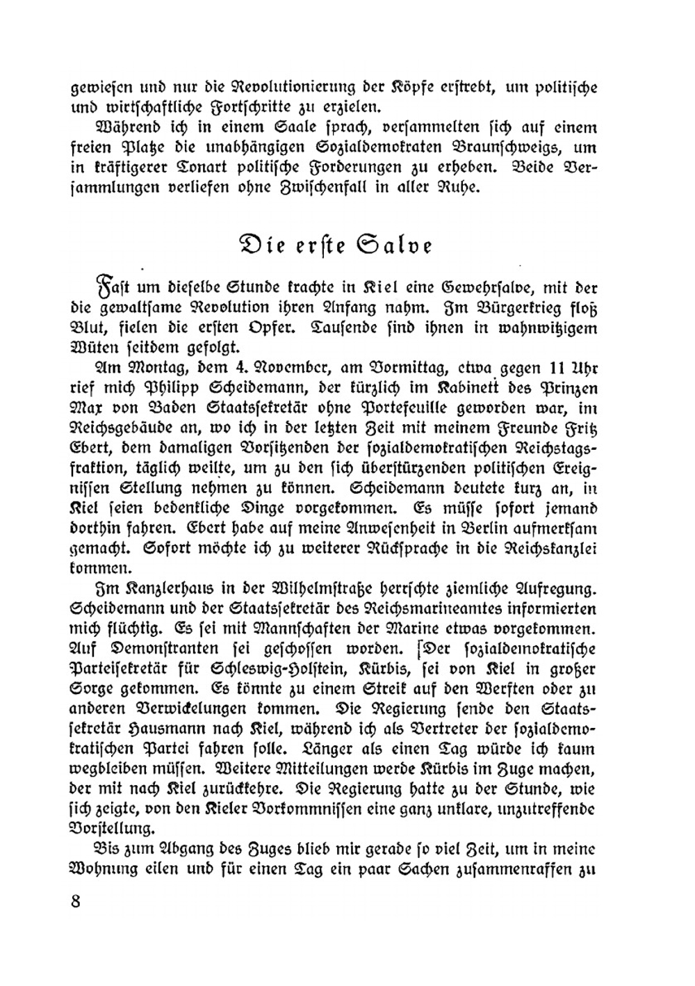 Von Kiel bis Kapp. Zur Geschichte der deutschen revolution | G. Noske