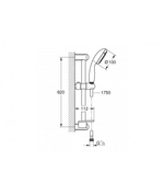 Душевой гарнитур Tempesta New с полочкой 27926001