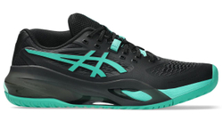 Мужские кроссовки теннисные Asics Gel-Resolution X - black/aurora green