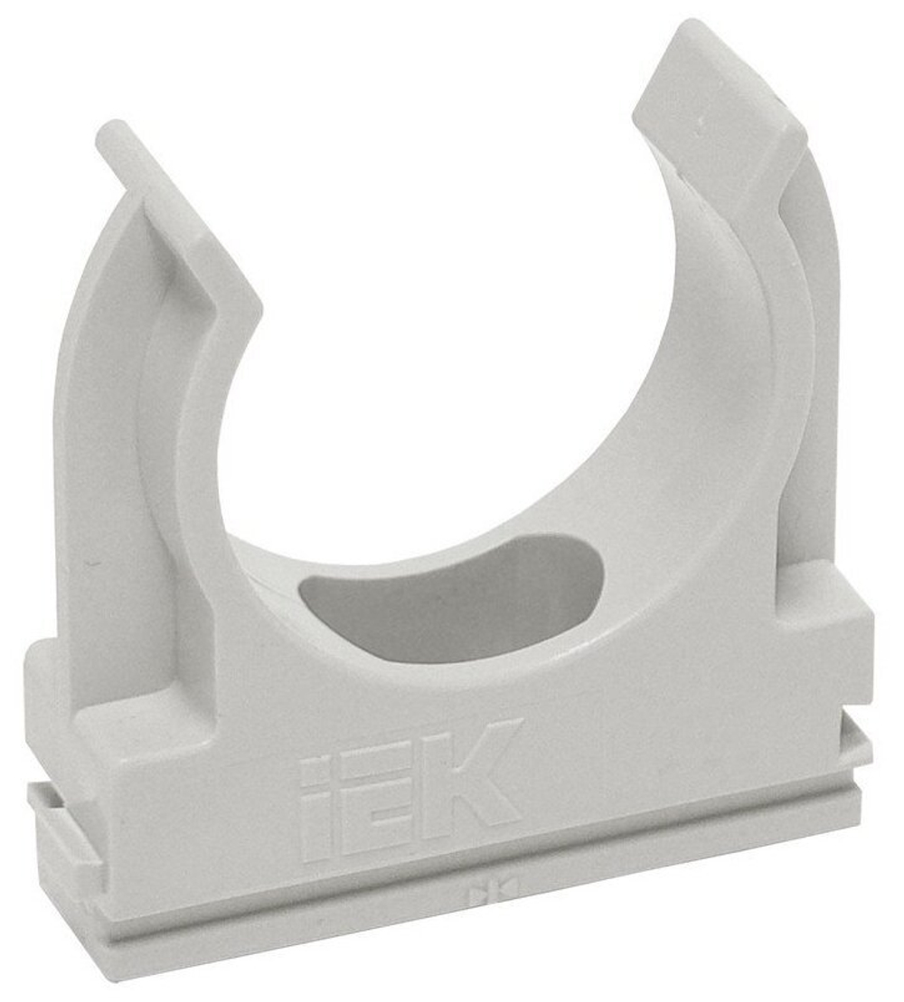 IEK Держатель с защелкой CF25 ИЭК CTA10D-CF25-K41-100 Клипса для гофрированной трубы