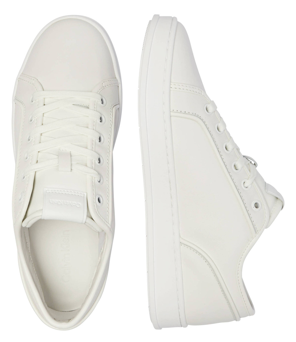 Кожаные кроссовки Calvin Klein - белый(HM0HM01588)