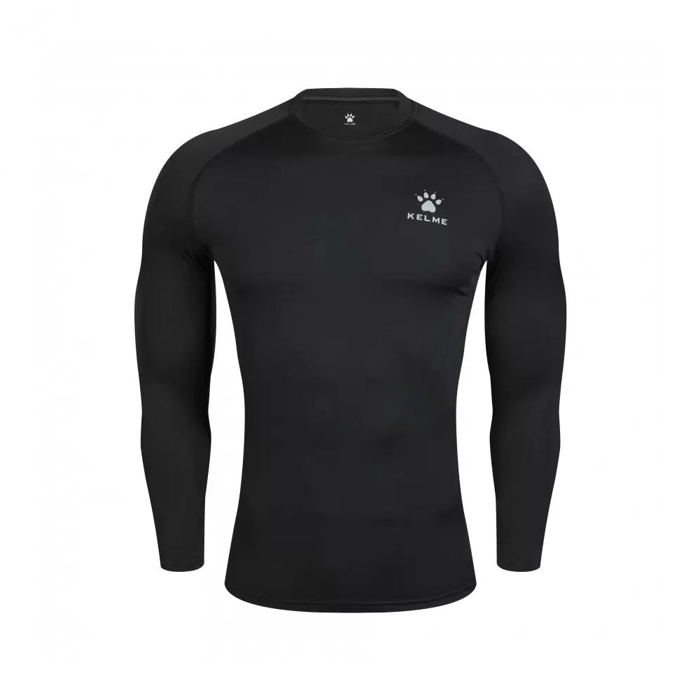 Футболка с длинным рукавом KELME Tech fit, 3891113-000-3XL, р.3XL, черный
