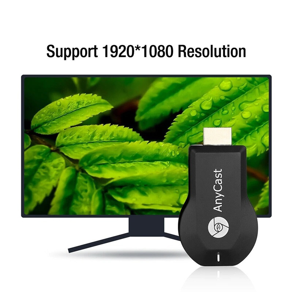 Медиаплеер-ресивер WiFi HDMI AnyCAST M18 Plus Display Dongle (Черный)