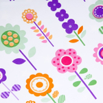 876561 Клеёнка с ПВХ-покрытием, 70х100 см, на резинке, цвета МИКС Арт. 0065