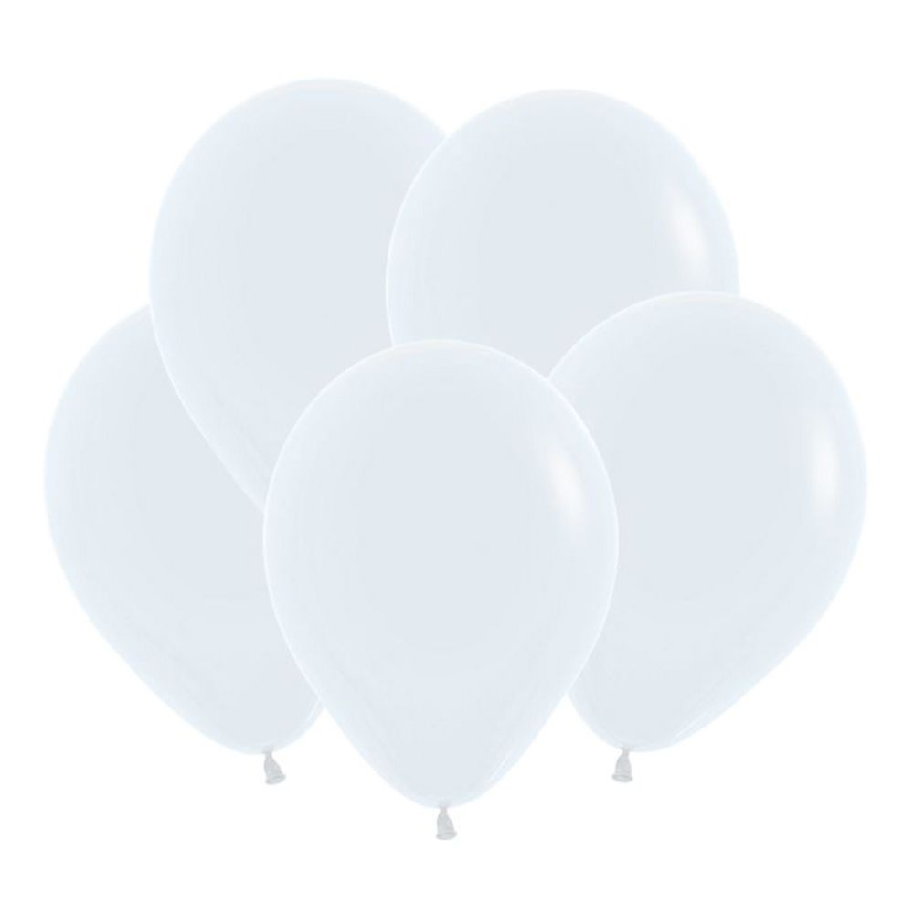 Белый, Пастель / White, латексный шар