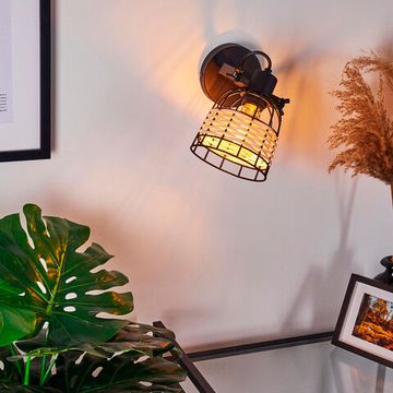 Спот 1*E27 43324 коричневый/черный ANWICK 1 Eglo