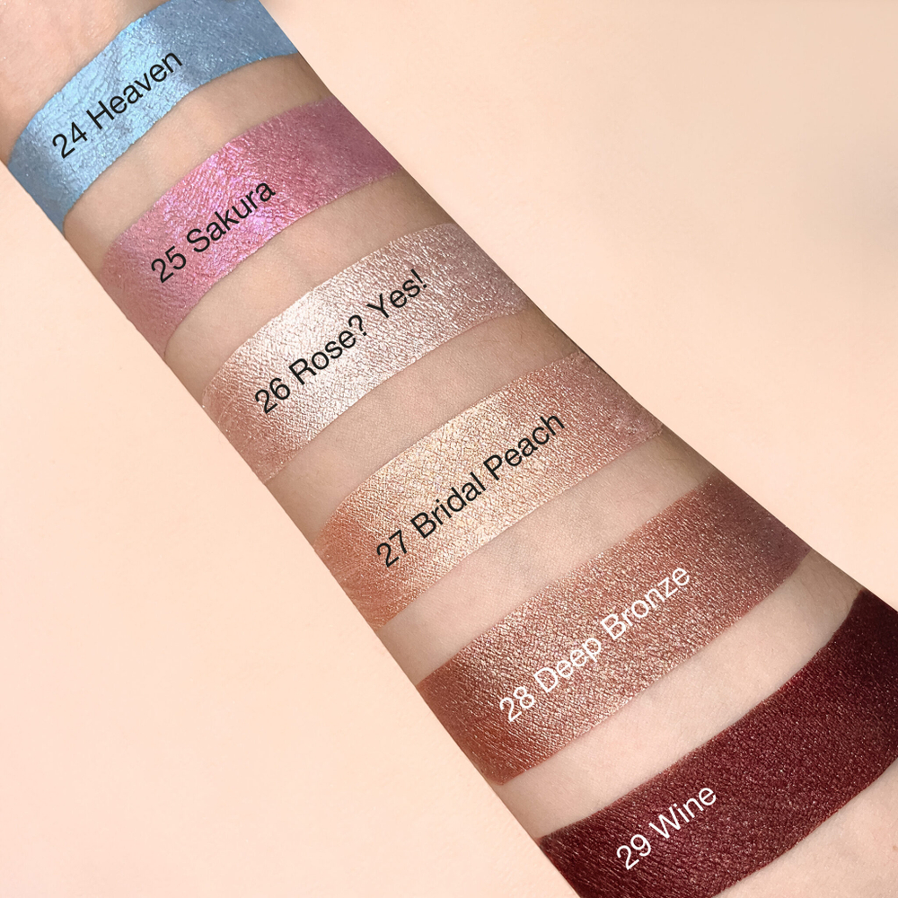 Relouis Тени для век жидкие сатиновые тон 26 Rose? Yes! «Relouis PRO Satin Liquid» 5 мл
