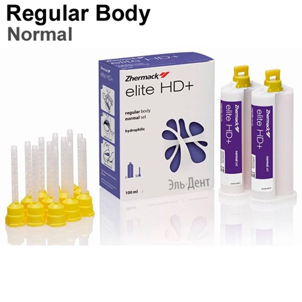 Elite НD + Regular Body Normal Setting (2*50) С203020, Zhermack