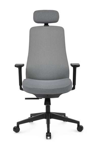 Кресло Miro 6249A Черный пластик/Серый