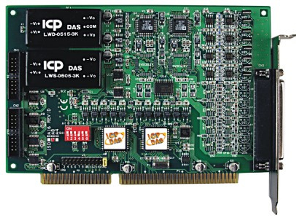 Плата ICP DAS ISO-DA8 CR